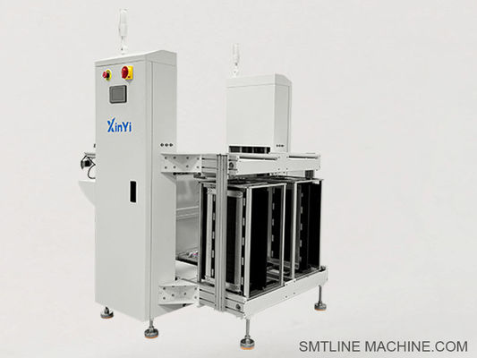 Dual-track Lower Plate Machine Model XY-X250S , Dual Track PCB Unloader for Smooth PCB Unloading