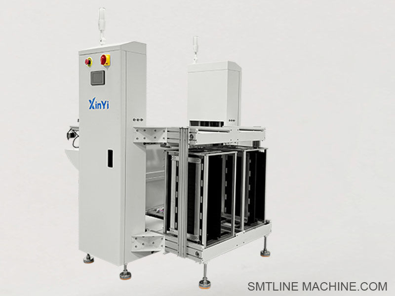 Dual-track Lower Plate Machine Model XY-X250S , Dual Track PCB Unloader for Smooth PCB Unloading