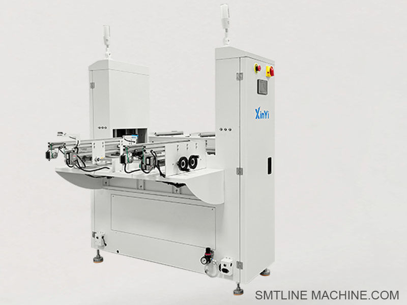 Dual-track Lower Plate Machine Model XY-X250S , Dual Track PCB Unloader for Smooth PCB Unloading