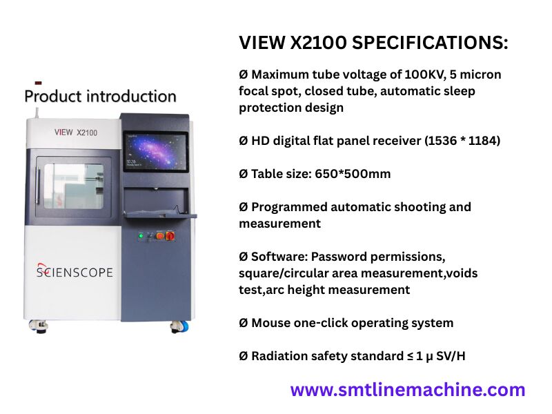 X2100 SCIENSCOPE X-RAY VIEW -table rotate